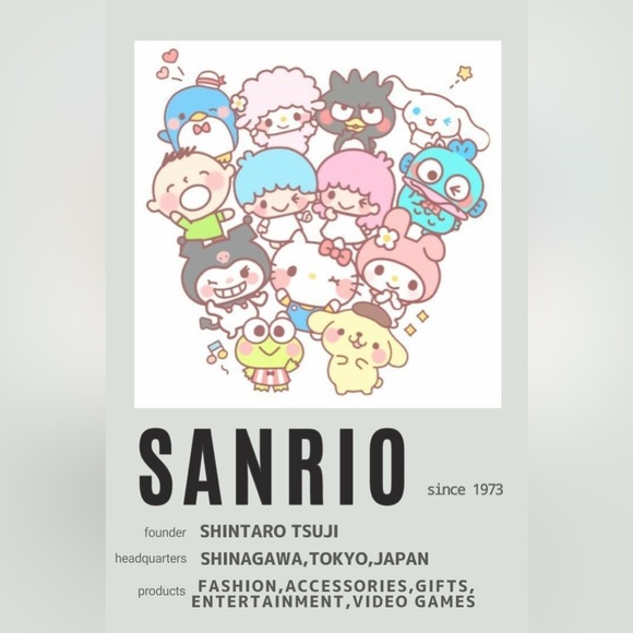 $3 MY MELODY 5 PIECE STICKER SET. NEW. $3 WITH ANY $10 ORDER OR MORE - Picture 2 of 13